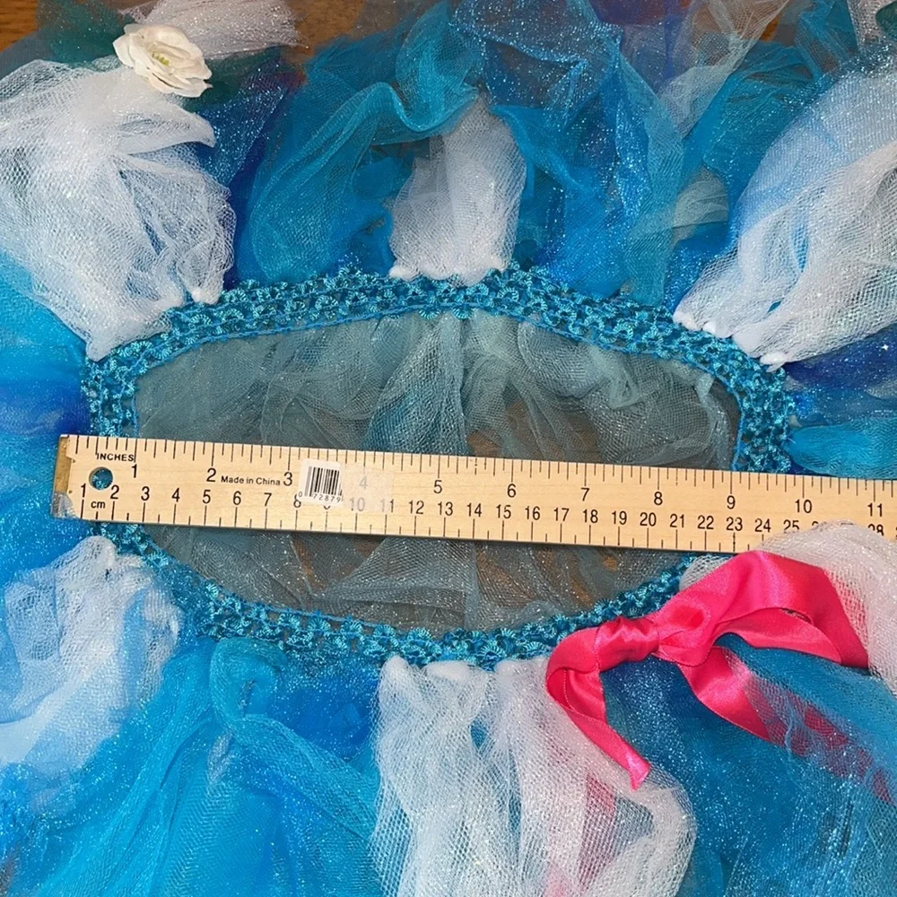 Handmade Trolls Poppy Headband and Tutu